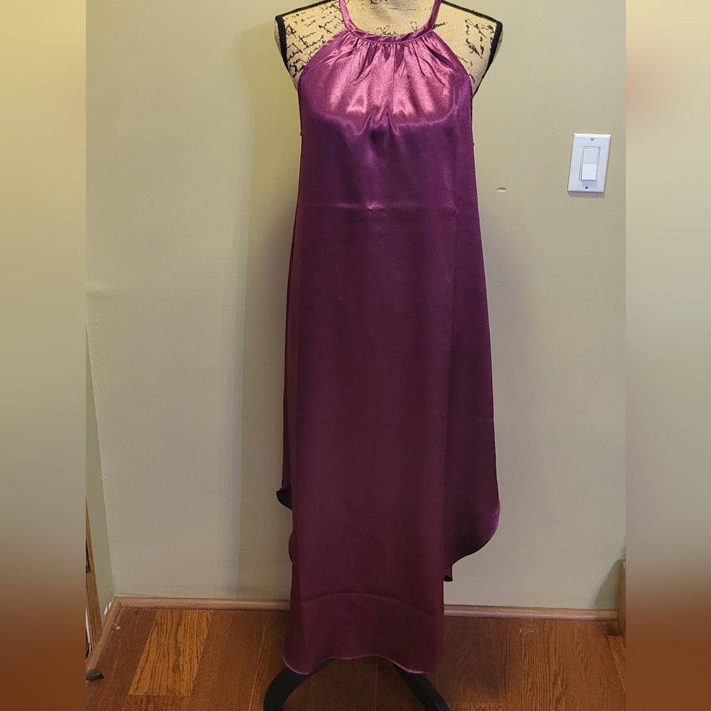NWT Double Zero Size Medium Shimmer Purple/Pink Dress